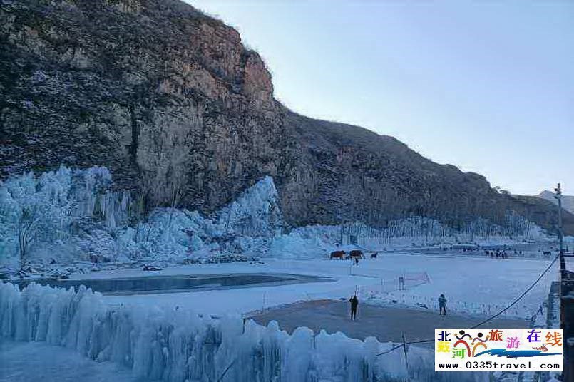 秦皇岛傍水崖景区-冬季滑雪夏季高山峡谷漂流